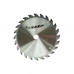 SHARP-ใบเลื่อยวงเดือนตัดไม้-4นิ้วx24T
